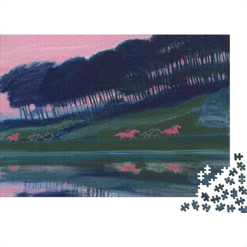 André Brasilier Museums Puzzle 1000 Teile Erwachsene, Lustige Kunst Puzzles Geschenk-Idee Für Geburtstag, Weihnachten, Halloween Und Valentinstag von XCOFG