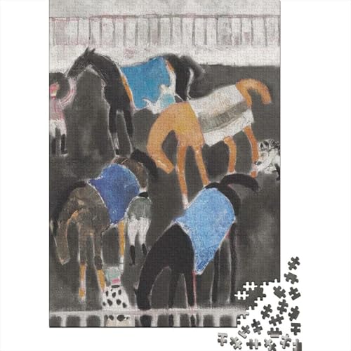 André Brasilier Puzzles, Ölmalerei Puzzle 1000 Pieces, Weltberühmte Gemälde Jigsaw Puzzle for Adults, Kunst Impossible Puzzlespiel, Board Puzzler André Brasilier Puzzles, Ölmalerei Puzzle 1000 Pieces, Weltberühmte Gemälde Jigsaw Puzzle for Adults, Kunst Impossible Puzzlespiel, Board Puzzler von XCOFG