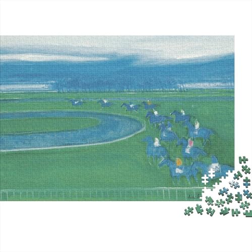 André Brasilier Puzzles 1000 Teile Für Erwachsene, Kunst Impossible Puzzle, Farbenfrohes Legespiel Ölmalerei Puzzlespiel, Geschicklichkeitsspiel Für Die Ganze Familie von XCOFG