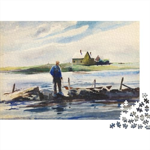 Andrew Wyeth Holz Ölmalerei Puzzle, 1000-Teilige Museums Puzzles, Geschicklichkeitsspiel, Für Erwachsene Kunst Puzzlespiel Piele Spielzeug Geschenk Andrew Wyeth Holz Ölmalerei Puzzle, 1000-Teilige Museums Puzzles, Geschicklichkeitsspiel, Für Erwachsene Kunst Puzzlespiel Piele Spielzeug Geschenk von XCOFG