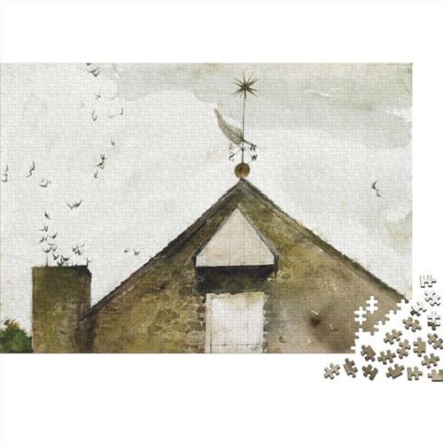 Andrew Wyeth Puzzles 1000 Teile Für Erwachsene, Ölmalerei Impossible Puzzle, Farbenfrohes Legespiel Weltberühmte Gemälde Puzzlespiel, Geschicklichkeitsspiel Für Die Ganze Familie Andrew Wyeth Puzzles 1000 Teile Für Erwachsene, Ölmalerei Impossible Puzzle, Farbenfrohes Legespiel Weltberühmte Gemälde Puzzlespiel, Geschicklichkeitsspiel Für Die Ganze Familie von XCOFG