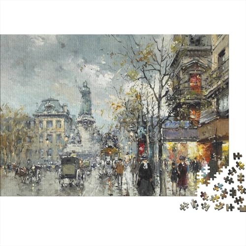 Antoine Blanchard Holz-Puzzles Kunst Puzzle Für Erwachsene, Tolles Geschenk Lernspiel Spielzeug Geschenk Für Museums Holzpuzzle 1000 Pcs von XCOFG