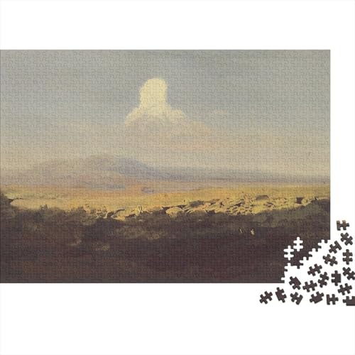 Arkhip Kuindzhi Ölmalerei 1000 Stück Puzzle Für Erwachsene Puzzlespiel 1000 Teile Große Kunst Puzzles Lernspiel Spielzeug Geschenk Für Die Wanddekoration von XCOFG