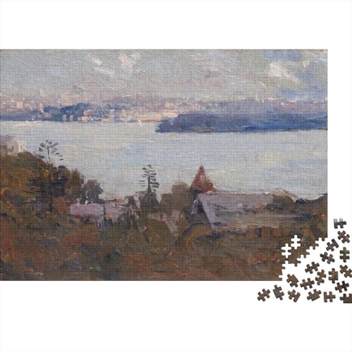 Arthur Streeton Museums Puzzle 1000 Teile Erwachsene, Lustige Ölmalerei Puzzles Geschenk-Idee Für Geburtstag, Weihnachten, Halloween Und Valentinstag von XCOFG