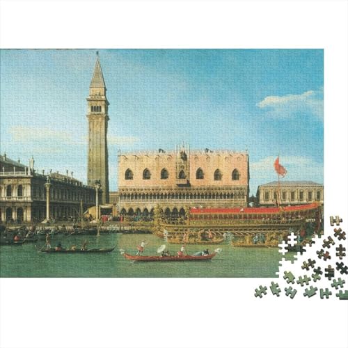 Canaletto 1000 Teile Ölmalerei Puzzle Spiele, Kunst Puzzles, Geburtstagsgeschenke, Für Weihnachten Und Valentinstag, Puzzlespiel Familienlernspiel Canaletto 1000 Teile Ölmalerei Puzzle Spiele, Kunst Puzzles, Geburtstagsgeschenke, Für Weihnachten Und Valentinstag, Puzzlespiel Familienlernspiel von XCOFG