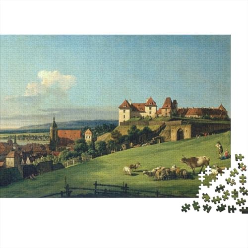 Canaletto Holz Kunst Puzzle, 1000-Teilige Weltberühmte Gemälde Puzzles, Geschicklichkeitsspiel, Für Erwachsene Museums Puzzlespiel Piele Spielzeug Geschenk von XCOFG