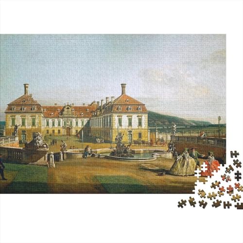 Canaletto Puzzle, Museums Holzpuzzle, Weltberühmte Gemälde Puzzles 1000 Teile, Kunst Puzzlespiel, Gehirntraining Spielzeug Für Kinder, Impossible Puzzles von XCOFG