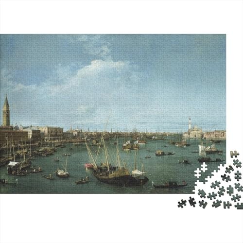 Canaletto Puzzle Spiel 1000 Teile Museums Puzzlespiel Für Erwachsene, Weltberühmte Gemälde Impossible Puzzles, Ölmalerei Holzpuzzle, Puzzler 1000 Pcs Canaletto Puzzle Spiel 1000 Teile Museums Puzzlespiel Für Erwachsene, Weltberühmte Gemälde Impossible Puzzles, Ölmalerei Holzpuzzle, Puzzler 1000 Pcs von XCOFG