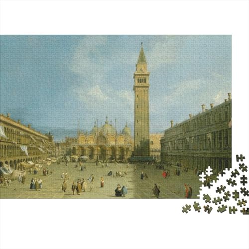 Canaletto Puzzle Spiel 1000 Teile Weltberühmte Gemälde Puzzlespiel Für Erwachsene, Museums Impossible Puzzles, Ölmalerei Holzpuzzle, Puzzler 1000 Pcs Canaletto Puzzle Spiel 1000 Teile Weltberühmte Gemälde Puzzlespiel Für Erwachsene, Museums Impossible Puzzles, Ölmalerei Holzpuzzle, Puzzler 1000 Pcs von XCOFG