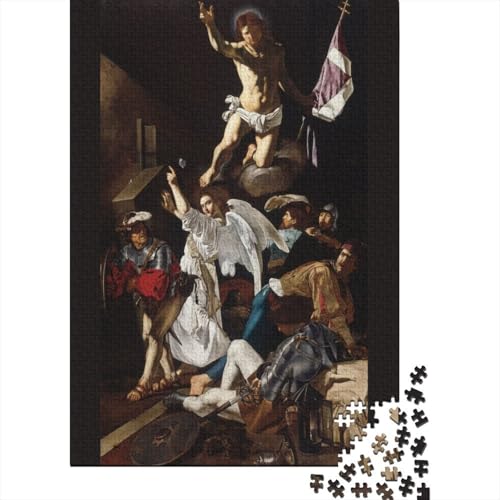 Caravaggio Kunst 1000 Stück Puzzle Für Erwachsene Puzzlespiel 1000 Teile Große Ölmalerei Puzzles Lernspiel Spielzeug Geschenk Für Die Wanddekoration von XCOFG