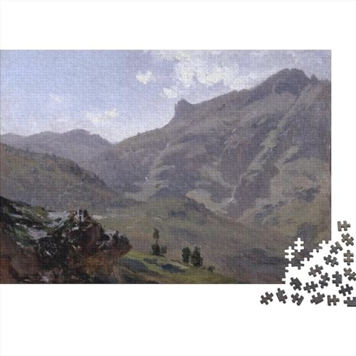 Carlos De Haes Puzzles 1000 Teile Für Erwachsene, Kunst Impossible Puzzle, Farbenfrohes Legespiel Weltberühmte Gemälde Puzzlespiel, Geschicklichkeitsspiel Für Die Ganze Familie von XCOFG
