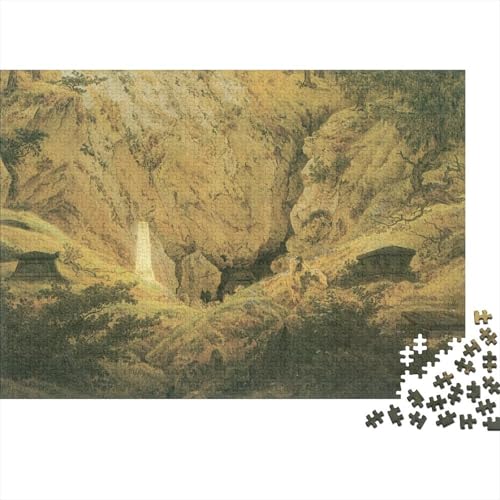 Caspar David Friedrich Weltberühmte Gemälde Puzzle Spielzeug, Museums Puzzles, Familienspiele Teenager Erwachsene, Geschenk-Idee, Lustige Puzzle, Ölmalerei Puzzlespiel 1000 Teile Caspar David Friedrich Weltberühmte Gemälde Puzzle Spielzeug, Museums Puzzles, Familienspiele Teenager Erwachsene, Geschenk-Idee, Lustige Puzzle, Ölmalerei Puzzlespiel 1000 Teile von XCOFG
