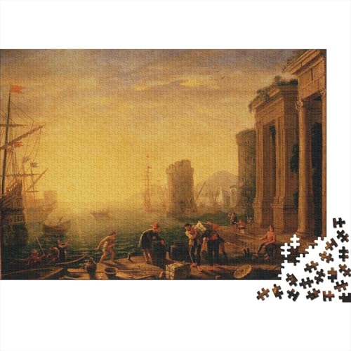 Claude Lorrain Holz-Puzzles Kunst Puzzle Für Erwachsene, Tolles Geschenk Lernspiel Spielzeug Geschenk Für Ölmalerei Holzpuzzle 1000 Pcs Claude Lorrain Holz-Puzzles Kunst Puzzle Für Erwachsene, Tolles Geschenk Lernspiel Spielzeug Geschenk Für Ölmalerei Holzpuzzle 1000 Pcs von XCOFG