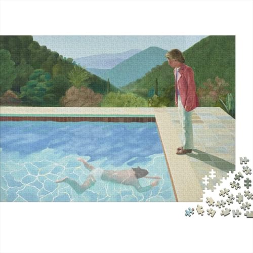 David Hockney 1000 Teile Museums Puzzle Spiele, Ölmalerei Puzzles, Geburtstagsgeschenke, Für Weihnachten Und Valentinstag, Puzzlespiel Familienlernspiel David Hockney 1000 Teile Museums Puzzle Spiele, Ölmalerei Puzzles, Geburtstagsgeschenke, Für Weihnachten Und Valentinstag, Puzzlespiel Familienlernspiel von XCOFG