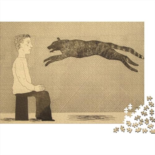 David Hockney Holz Puzzle 1000 Teile Puzzles Für Erwachsene Lernspiel Herausforderungsspielzeug,Übung Für Den Geist, 1000 Teilige Puzzlespiel 1000 Pcs von XCOFG