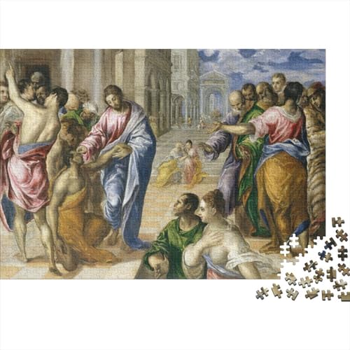 EL Greco Holz Puzzle 1000 Teile Puzzles Für Erwachsene Lernspiel Herausforderungsspielzeug,Übung Für Den Geist, 1000 Teilige Puzzlespiel 1000 Pcs EL Greco Holz Puzzle 1000 Teile Puzzles Für Erwachsene Lernspiel Herausforderungsspielzeug,Übung Für Den Geist, 1000 Teilige Puzzlespiel 1000 Pcs von XCOFG