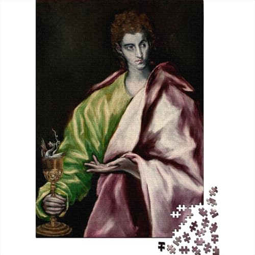 EL Greco Puzzles 1000 Teile Für Erwachsene, Weltberühmte Gemälde Impossible Puzzle, Farbenfrohes Legespiel Ölmalerei Puzzlespiel, Geschicklichkeitsspiel Für Die Ganze Familie EL Greco Puzzles 1000 Teile Für Erwachsene, Weltberühmte Gemälde Impossible Puzzle, Farbenfrohes Legespiel Ölmalerei Puzzlespiel, Geschicklichkeitsspiel Für Die Ganze Familie von XCOFG