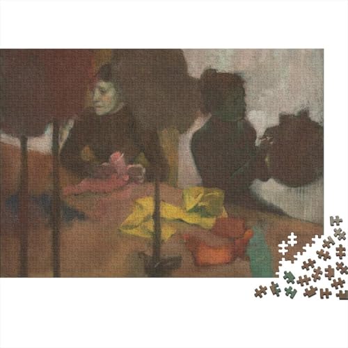 Edgar Degas Holz Puzzle 1000 Teile Für Erwachsene, Kunst Impossible Puzzles, Farbenfrohes Legespiel, Geschicklichkeitsspiel Für Die Ganze Familie, Weltberühmte Gemälde Puzzle Edgar Degas Holz Puzzle 1000 Teile Für Erwachsene, Kunst Impossible Puzzles, Farbenfrohes Legespiel, Geschicklichkeitsspiel Für Die Ganze Familie, Weltberühmte Gemälde Puzzle von XCOFG