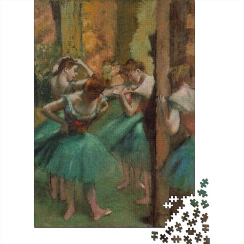 Edgar Degas Ölmalerei Puzzles 1000 Teile Für Erwachsene Teenager, Museums Hölzernes Puzzle Für Familienspiel, Weltberühmte Gemälde Puzzlespiel 1000 Pcs von XCOFG