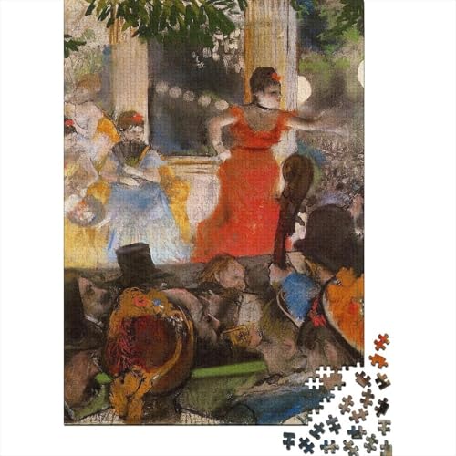 Edgar Degas Puzzle, Ölmalerei Holzpuzzle, Kunst Puzzles 1000 Teile, Museums Puzzlespiel, Gehirntraining Spielzeug Für Kinder, Impossible Puzzles von XCOFG