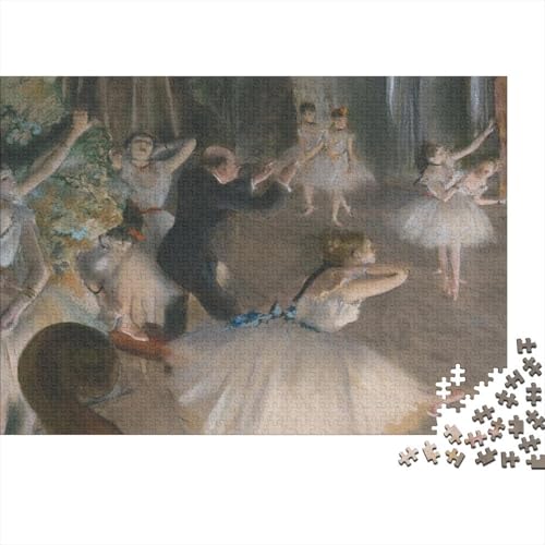 Edgar Degas Puzzle Spiel 1000 Teile Museums Puzzlespiel Für Erwachsene, Kunst Impossible Puzzles, Ölmalerei Holzpuzzle, Puzzler 1000 Pcs Edgar Degas Puzzle Spiel 1000 Teile Museums Puzzlespiel Für Erwachsene, Kunst Impossible Puzzles, Ölmalerei Holzpuzzle, Puzzler 1000 Pcs von XCOFG