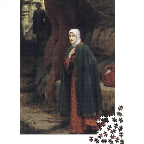 Edmund Blair Leighton Holz Weltberühmte Gemälde Puzzle, 1000-Teilige Museums Puzzles, Geschicklichkeitsspiel, Für Erwachsene Kunst Puzzlespiel Piele Spielzeug Geschenk Edmund Blair Leighton Holz Weltberühmte Gemälde Puzzle, 1000-Teilige Museums Puzzles, Geschicklichkeitsspiel, Für Erwachsene Kunst Puzzlespiel Piele Spielzeug Geschenk von XCOFG