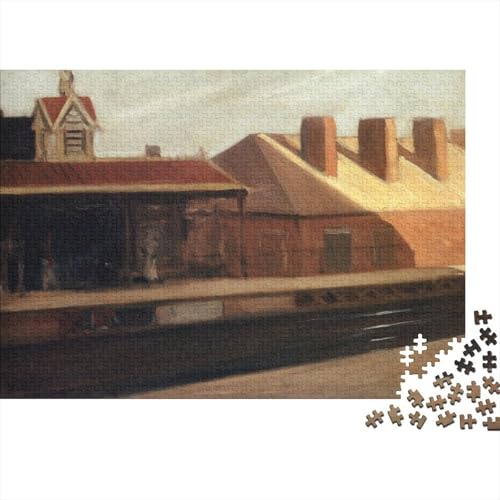 Edward Hopper Puzzle Spiel 1000 Teile Ölmalerei Puzzlespiel Für Erwachsene, Kunst Impossible Puzzles, Museums Holzpuzzle, Puzzler 1000 Pcs Edward Hopper Puzzle Spiel 1000 Teile Ölmalerei Puzzlespiel Für Erwachsene, Kunst Impossible Puzzles, Museums Holzpuzzle, Puzzler 1000 Pcs von XCOFG