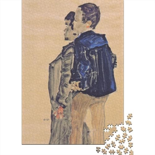 Egon Schiele 1000 Teile Ölmalerei Puzzle Spiele, Kunst Puzzles, Geburtstagsgeschenke, Für Weihnachten Und Valentinstag, Puzzlespiel Familienlernspiel Egon Schiele 1000 Teile Ölmalerei Puzzle Spiele, Kunst Puzzles, Geburtstagsgeschenke, Für Weihnachten Und Valentinstag, Puzzlespiel Familienlernspiel von XCOFG