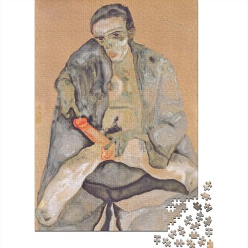 Egon Schiele Holz Puzzle 1000 Teile Für Erwachsene, Weltberühmte Gemälde Impossible Puzzles, Farbenfrohes Legespiel, Geschicklichkeitsspiel Für Die Ganze Familie, Ölmalerei Puzzle Egon Schiele Holz Puzzle 1000 Teile Für Erwachsene, Weltberühmte Gemälde Impossible Puzzles, Farbenfrohes Legespiel, Geschicklichkeitsspiel Für Die Ganze Familie, Ölmalerei Puzzle von XCOFG