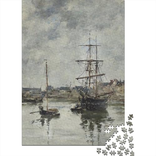 Eugène Boudin Holz Puzzle 1000 Teile Für Erwachsene, Museums Impossible Puzzles, Farbenfrohes Legespiel, Geschicklichkeitsspiel Für Die Ganze Familie, Ölmalerei Puzzle Eugène Boudin Holz Puzzle 1000 Teile Für Erwachsene, Museums Impossible Puzzles, Farbenfrohes Legespiel, Geschicklichkeitsspiel Für Die Ganze Familie, Ölmalerei Puzzle von XCOFG