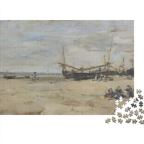 Eugène Boudin Holz Puzzle 1000 Teile Für Erwachsene, Weltberühmte Gemälde Impossible Puzzles, Farbenfrohes Legespiel, Geschicklichkeitsspiel Für Die Ganze Familie, Ölmalerei Puzzle Eugène Boudin Holz Puzzle 1000 Teile Für Erwachsene, Weltberühmte Gemälde Impossible Puzzles, Farbenfrohes Legespiel, Geschicklichkeitsspiel Für Die Ganze Familie, Ölmalerei Puzzle von XCOFG
