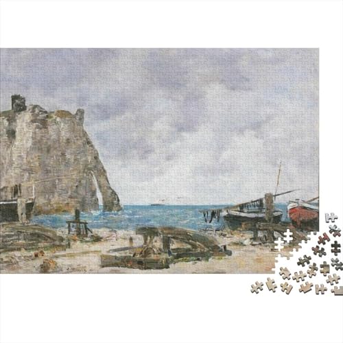 Eugène Boudin Holz Puzzle 1000 Teile Puzzles Für Erwachsene Lernspiel Herausforderungsspielzeug,Übung Für Den Geist, 1000 Teilige Puzzlespiel 1000 Pcs Eugène Boudin Holz Puzzle 1000 Teile Puzzles Für Erwachsene Lernspiel Herausforderungsspielzeug,Übung Für Den Geist, 1000 Teilige Puzzlespiel 1000 Pcs von XCOFG