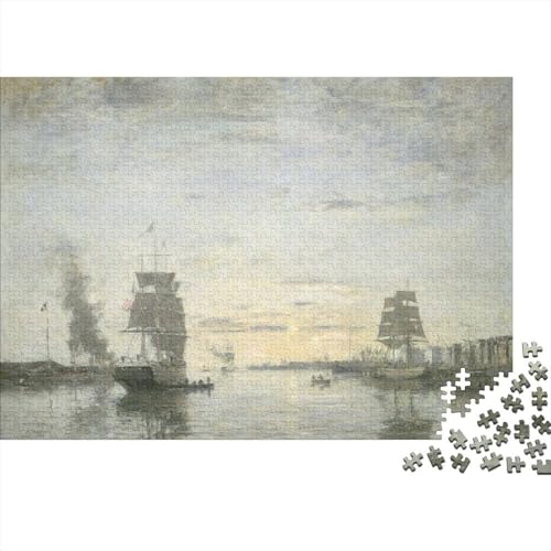 Eugène Boudin Holz Puzzle 1000 Teile Puzzles Für Erwachsene Lernspiel Herausforderungsspielzeug,Übung Für Den Geist, 1000 Teilige Puzzlespiel 1000 Pcs Eugène Boudin Holz Puzzle 1000 Teile Puzzles Für Erwachsene Lernspiel Herausforderungsspielzeug,Übung Für Den Geist, 1000 Teilige Puzzlespiel 1000 Pcs von XCOFG