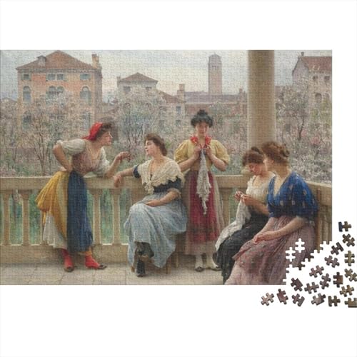 Eugene De Blaas Museums 1000 Stück Puzzle Für Erwachsene Puzzlespiel 1000 Teile Große Weltberühmte Gemälde Puzzles Lernspiel Spielzeug Geschenk Für Die Wanddekoration Eugene De Blaas Museums 1000 Stück Puzzle Für Erwachsene Puzzlespiel 1000 Teile Große Weltberühmte Gemälde Puzzles Lernspiel Spielzeug Geschenk Für Die Wanddekoration von XCOFG