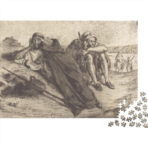 Eugène Delacroix Holz Museums Puzzle, 1000-Teilige Kunst Puzzles, Geschicklichkeitsspiel, Für Erwachsene Skizze Puzzlespiel Piele Spielzeug Geschenk Eugène Delacroix Holz Museums Puzzle, 1000-Teilige Kunst Puzzles, Geschicklichkeitsspiel, Für Erwachsene Skizze Puzzlespiel Piele Spielzeug Geschenk von XCOFG