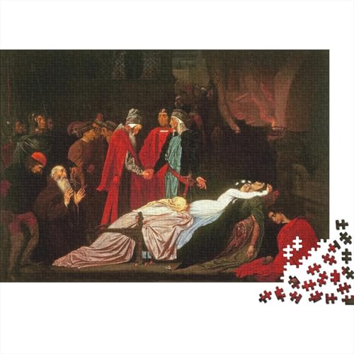 Frederic Leighton Puzzles 1000 Teile Für Erwachsene, Kunst Impossible Puzzle, Farbenfrohes Legespiel Ölmalerei Puzzlespiel, Geschicklichkeitsspiel Für Die Ganze Familie von XCOFG