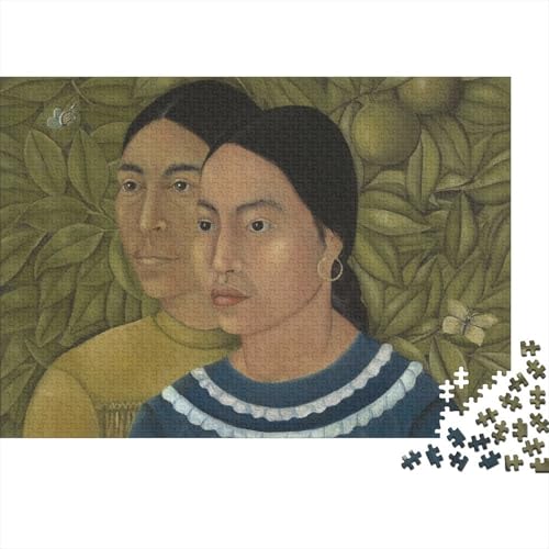 Frida 1000 Teile Museums Puzzle Spiele, Ölmalerei Puzzles, Geburtstagsgeschenke, Für Weihnachten Und Valentinstag, Puzzlespiel Familienlernspiel Frida 1000 Teile Museums Puzzle Spiele, Ölmalerei Puzzles, Geburtstagsgeschenke, Für Weihnachten Und Valentinstag, Puzzlespiel Familienlernspiel von XCOFG