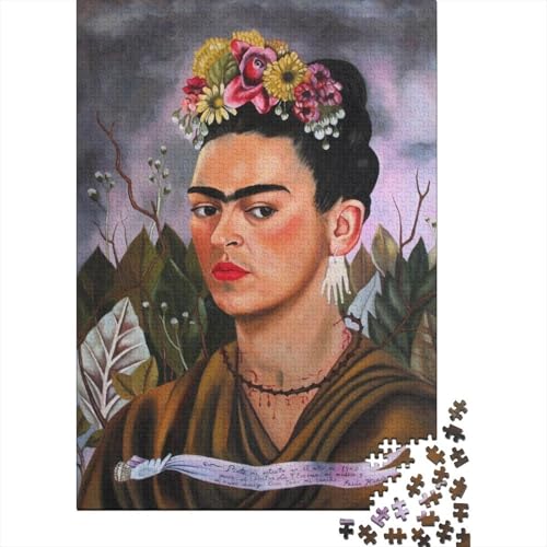 Frida Holz Puzzle 1000 Teile Puzzles Für Erwachsene Lernspiel Herausforderungsspielzeug,Übung Für Den Geist, 1000 Teilige Puzzlespiel 1000 Pcs Frida Holz Puzzle 1000 Teile Puzzles Für Erwachsene Lernspiel Herausforderungsspielzeug,Übung Für Den Geist, 1000 Teilige Puzzlespiel 1000 Pcs von XCOFG