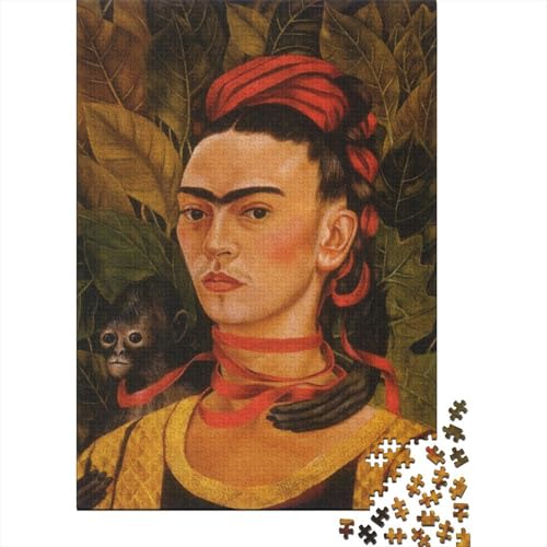 Frida Holz-Puzzles Ölmalerei Puzzle Für Erwachsene, Tolles Geschenk Lernspiel Spielzeug Geschenk Für Museums Holzpuzzle 1000 Pcs Frida Holz-Puzzles Ölmalerei Puzzle Für Erwachsene, Tolles Geschenk Lernspiel Spielzeug Geschenk Für Museums Holzpuzzle 1000 Pcs von XCOFG