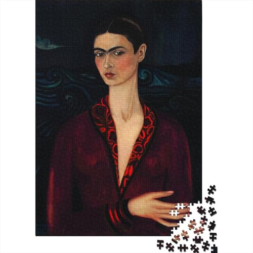 Frida Holz-Puzzles Weltberühmte Gemälde Puzzle Für Erwachsene, Tolles Geschenk Lernspiel Spielzeug Geschenk Für Museums Holzpuzzle 1000 Pcs Frida Holz-Puzzles Weltberühmte Gemälde Puzzle Für Erwachsene, Tolles Geschenk Lernspiel Spielzeug Geschenk Für Museums Holzpuzzle 1000 Pcs von XCOFG