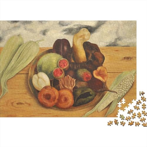 Frida Museums 1000 Stück Puzzle Für Erwachsene Puzzlespiel 1000 Teile Große Ölmalerei Puzzles Lernspiel Spielzeug Geschenk Für Die Wanddekoration von XCOFG