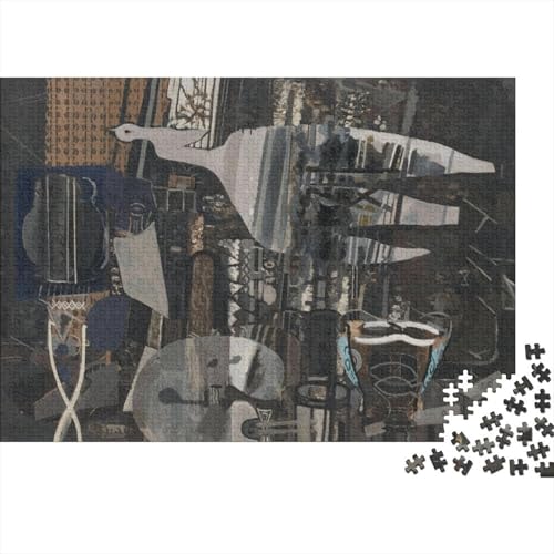 Georges Braque Ölmalerei Puzzle 1000 Teile Erwachsene, Lustige Kunst Puzzles Geschenk-Idee Für Geburtstag, Weihnachten, Halloween Und Valentinstag von XCOFG