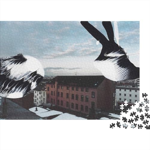 Gerhard Richter Holz Puzzle 1000 Teile Für Erwachsene, Kunst Impossible Puzzles, Farbenfrohes Legespiel, Geschicklichkeitsspiel Für Die Ganze Familie, Weltberühmte Gemälde Puzzle von XCOFG