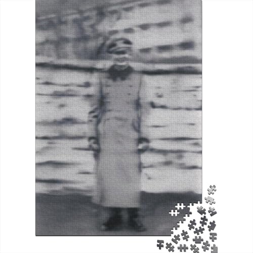 Gerhard Richter Holz-Puzzles Museums Puzzle Für Erwachsene, Tolles Geschenk Lernspiel Spielzeug Geschenk Für Kunst Holzpuzzle 1000 Pcs von XCOFG
