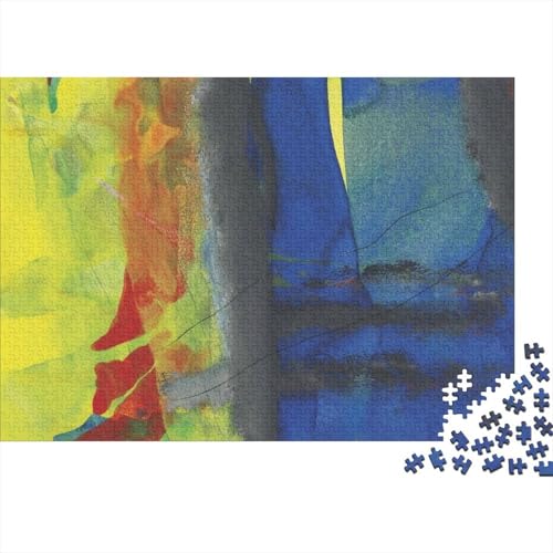 Gerhard Richter Museums Puzzle 1000 Teile Erwachsene, Lustige Kunst Puzzles Geschenk-Idee Für Geburtstag, Weihnachten, Halloween Und Valentinstag von XCOFG