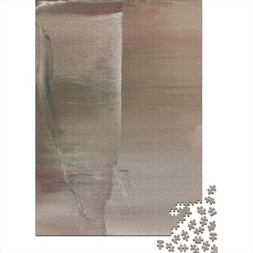 Gerhard Richter Puzzle, Kunst Holzpuzzle, Museums Puzzles 1000 Teile, Ölmalerei Puzzlespiel, Gehirntraining Spielzeug Für Kinder, Impossible Puzzles von XCOFG