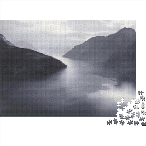 Gerhard Richter Puzzle Spiel 1000 Teile Kunst Puzzlespiel Für Erwachsene, Ölmalerei Impossible Puzzles, Museums Holzpuzzle, Puzzler 1000 Pcs von XCOFG