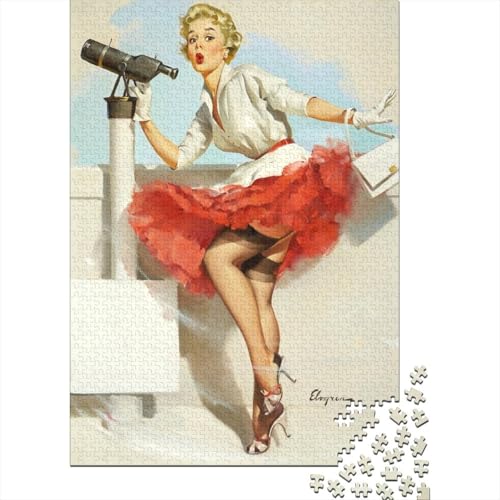 Gil Elvgren 1000 Teile Illustration Puzzle Spiele, Museums Puzzles, Geburtstagsgeschenke, Für Weihnachten Und Valentinstag, Puzzlespiel Familienlernspiel Gil Elvgren 1000 Teile Illustration Puzzle Spiele, Museums Puzzles, Geburtstagsgeschenke, Für Weihnachten Und Valentinstag, Puzzlespiel Familienlernspiel von XCOFG