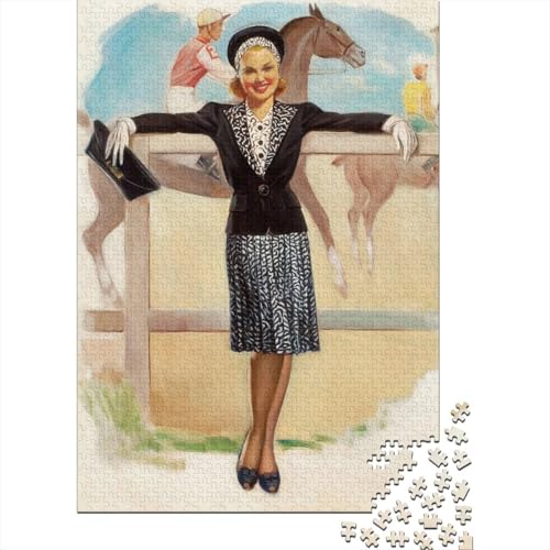 Gil Elvgren Museums Holz-Puzzle Für Erwachsene 1000 Teile, Hölzernes Pin-up Puzzle, Kunst Puzzles, Lernspiele, Tolles Geschenk, Wohnkultur 1000 Pcs Gil Elvgren Museums Holz-Puzzle Für Erwachsene 1000 Teile, Hölzernes Pin-up Puzzle, Kunst Puzzles, Lernspiele, Tolles Geschenk, Wohnkultur 1000 Pcs von XCOFG