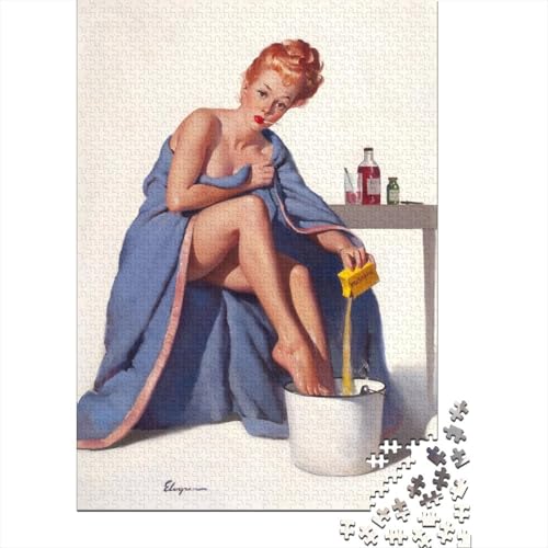 Gil Elvgren Puzzle Spiel 1000 Teile Kunst Puzzlespiel Für Erwachsene, Museums Impossible Puzzles, Illustration Holzpuzzle, Puzzler 1000 Pcs Gil Elvgren Puzzle Spiel 1000 Teile Kunst Puzzlespiel Für Erwachsene, Museums Impossible Puzzles, Illustration Holzpuzzle, Puzzler 1000 Pcs von XCOFG
